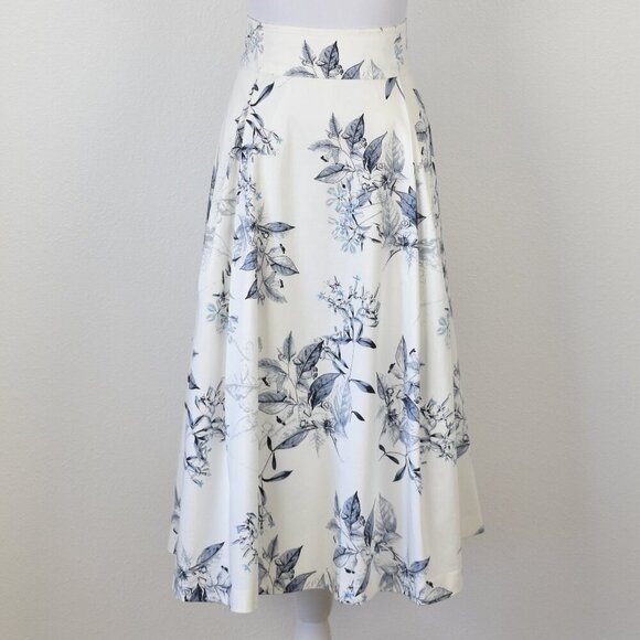 Alex Marie Dresses & Skirts - Alex Marie Lush Escape Floral Pleated Midi Skirt - 8